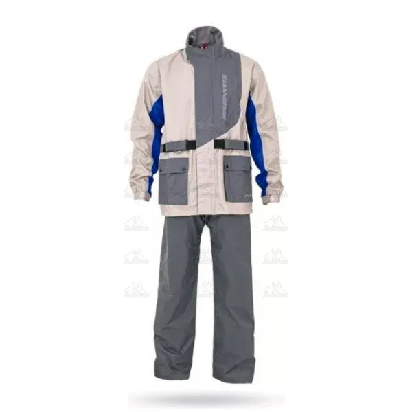 Impermeable con reflectivo negro tallas s