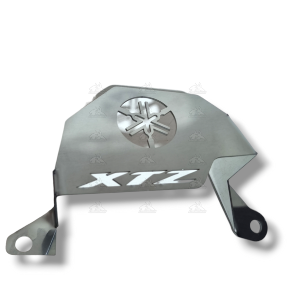 Protector para motocicleta de mordaza de lujo trasera xtz plateado