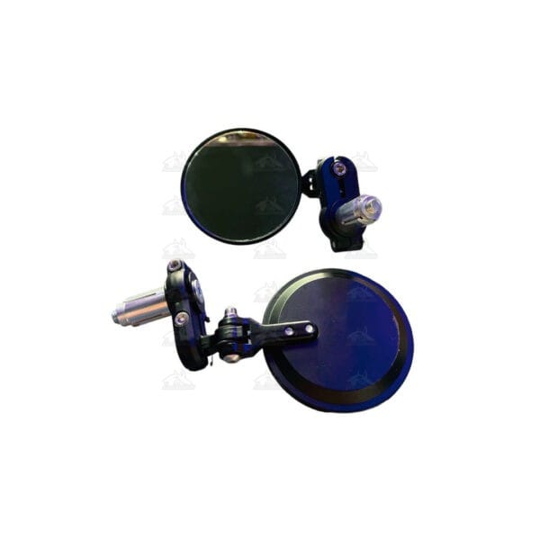 Dale un toque vintage y elegante a tu moto con nuestros espejos tipo café racer.