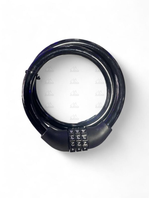 Guaya candado pequeño con clave negro