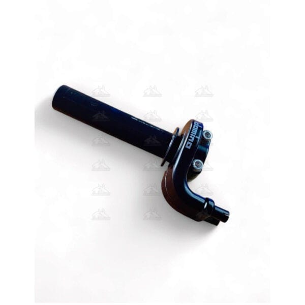 Chachimotos - Acelerador de 1/4 domino doble guaya negro Accesorio accelerador de 1/4