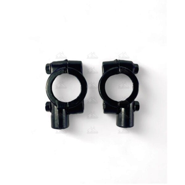 Renueva y asegura tus espejos con las bases en negro de 8mm.