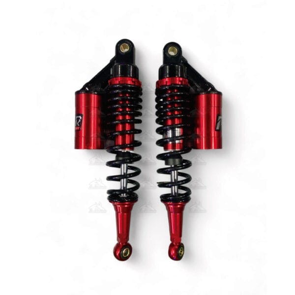 Amortiguadores de alto rendimiento que mejoran la estabilidad y confort. Adaptables para cualquier moto