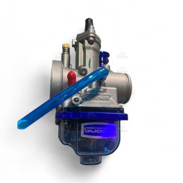 carburador cortina plana keihin 28mm taza azul