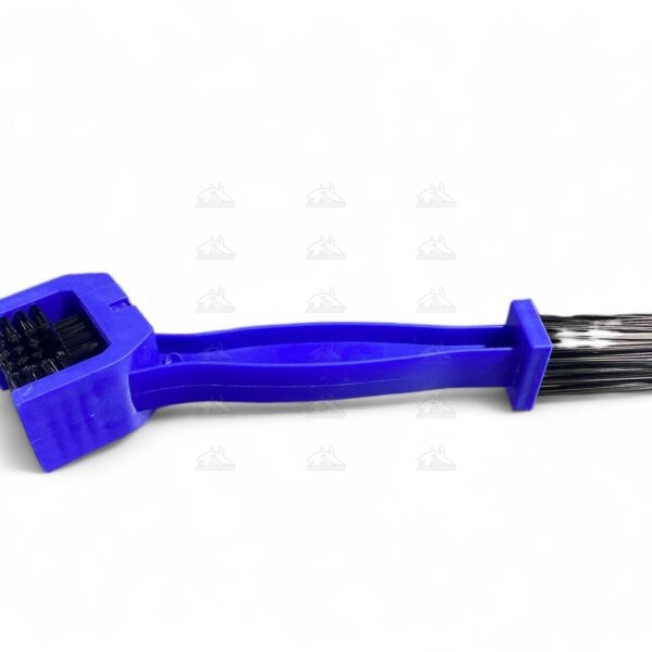 cepillo de cadena azul
