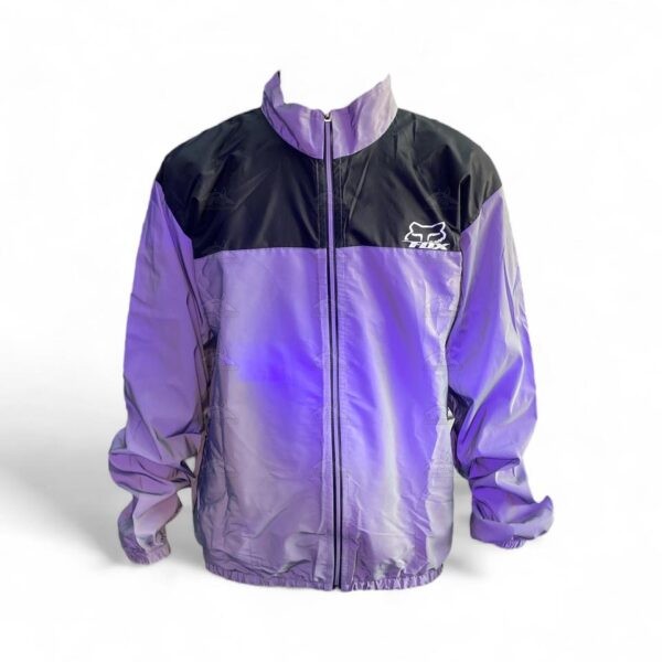 chaqueta reflectiva fox negra/blanco xl