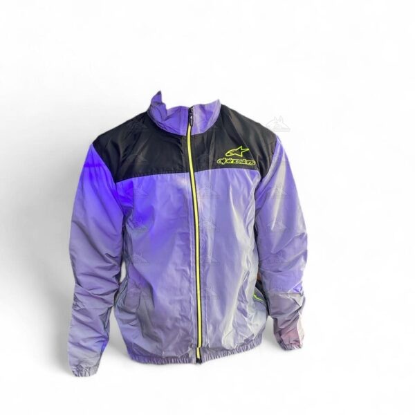 chaqueta reflectiva negro/verde alpinestar m