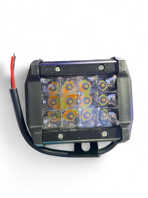 exploradora led cuadrada 12 leds doble funcion