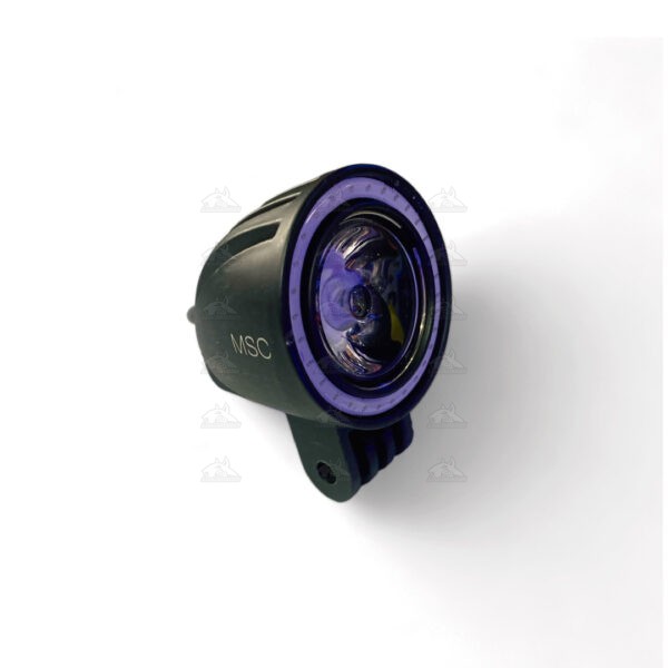Chachimotos - Exploradora led redonda aro blanco Luces exploradoras