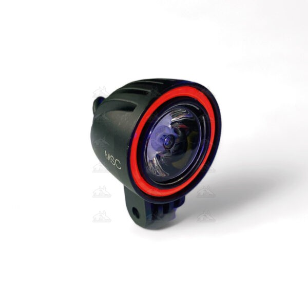 Chachimotos - Exploradora led redonda aro rojo Luces exploradoras