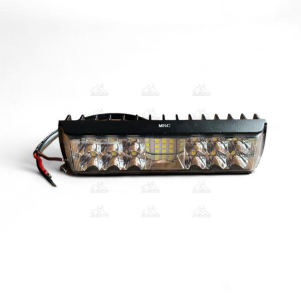 exploradora lineal 21 led blanca-laterales federales