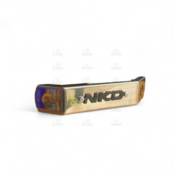 lujo frontal 3d plateado nkd