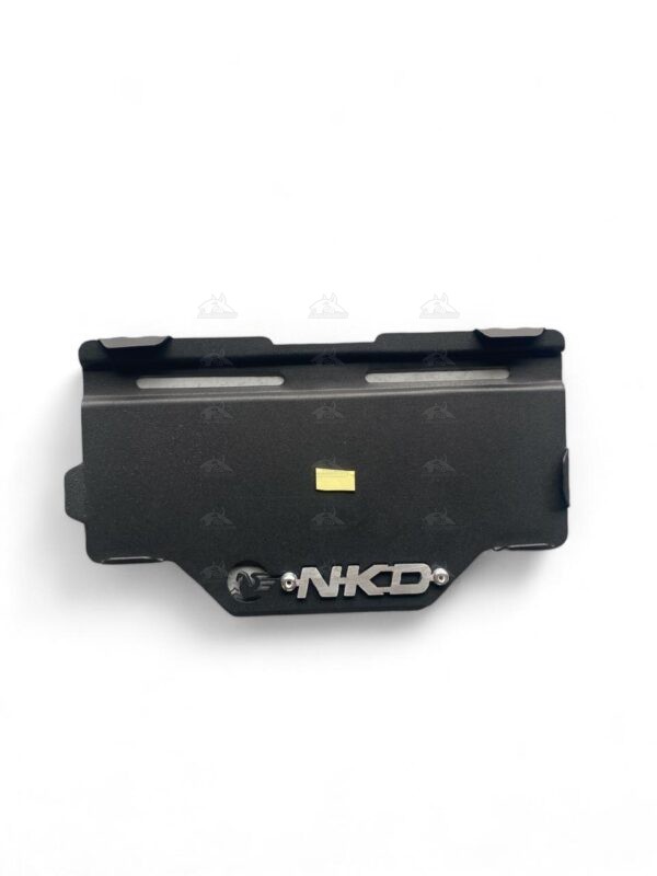 porta placa 3d negro nkd