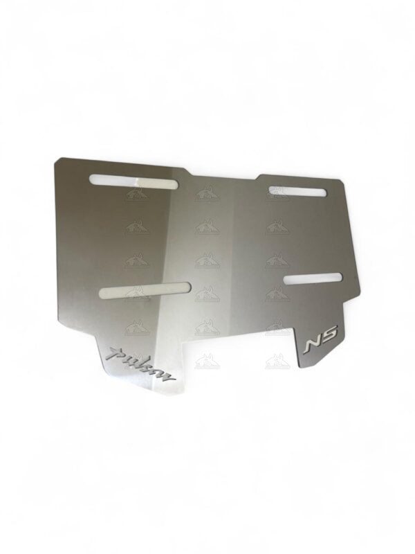 porta placa acero pulsar ns