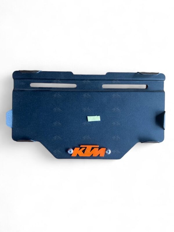 porta placa negro 3d ktm
