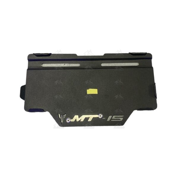 porta placa negro 3d mt15