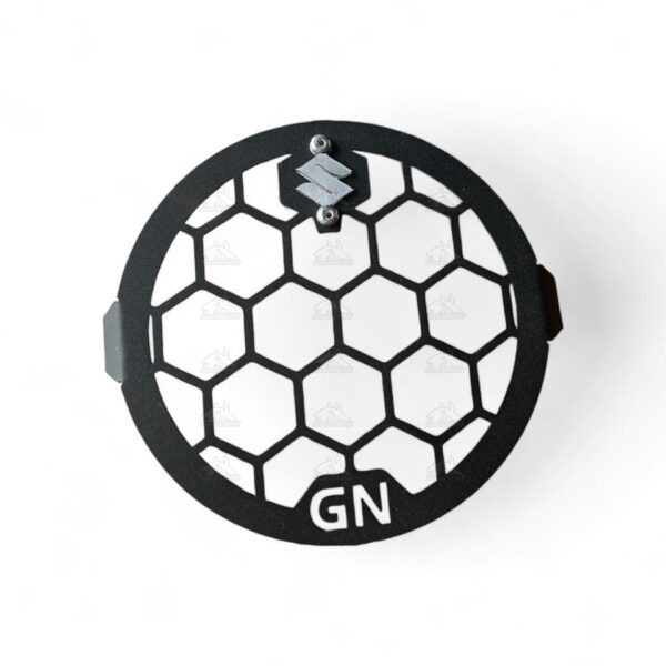 protector farola negro 3d gn125