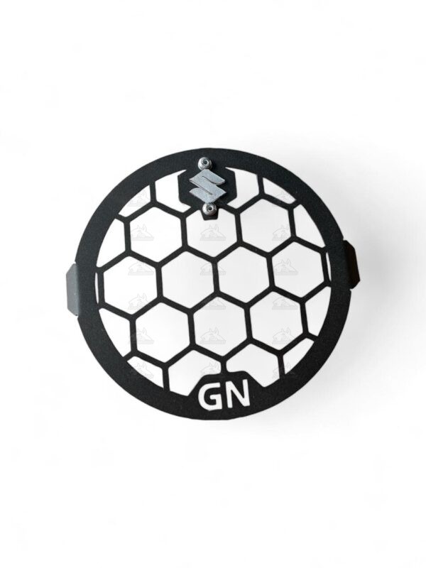 protector farola negro 3d gn125