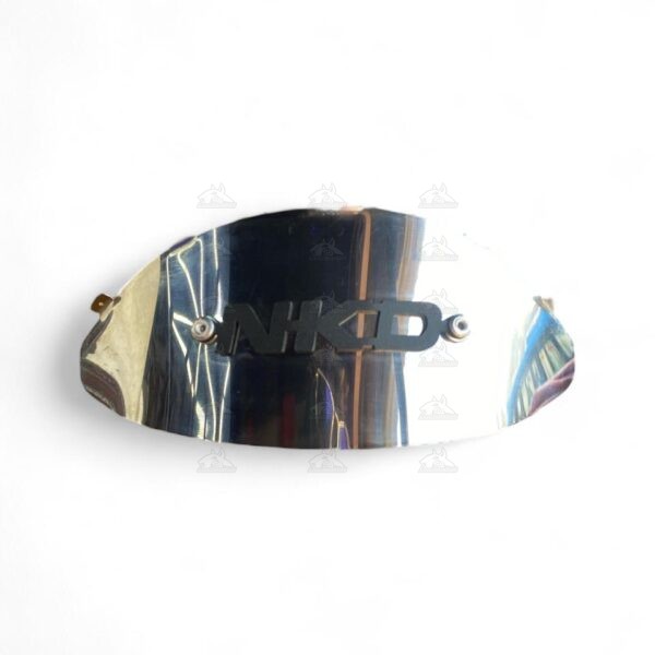 gorra farola 3d plateada nkd