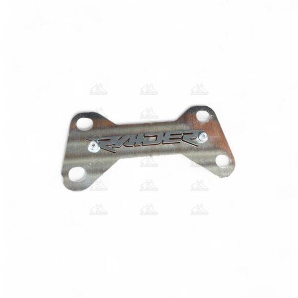 lujo acutrax raider plateado 3d
