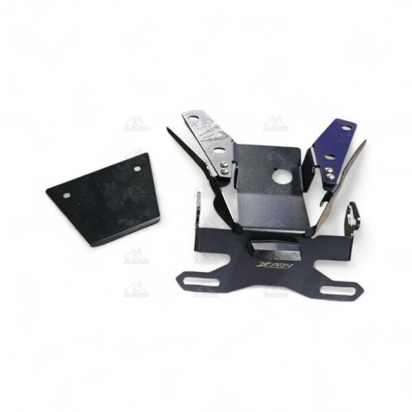 porta placa ecualizable xadv negro