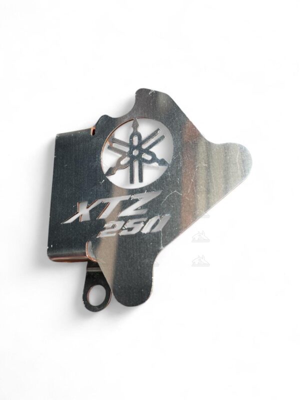 protector mordaza xtz 250 plateado