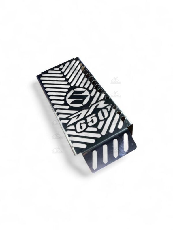 protector radiador dr650 plateado