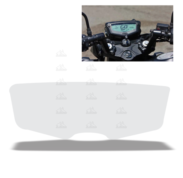 8.Protector Tacómetro ppf Tvs Apache 160-200. (falta)