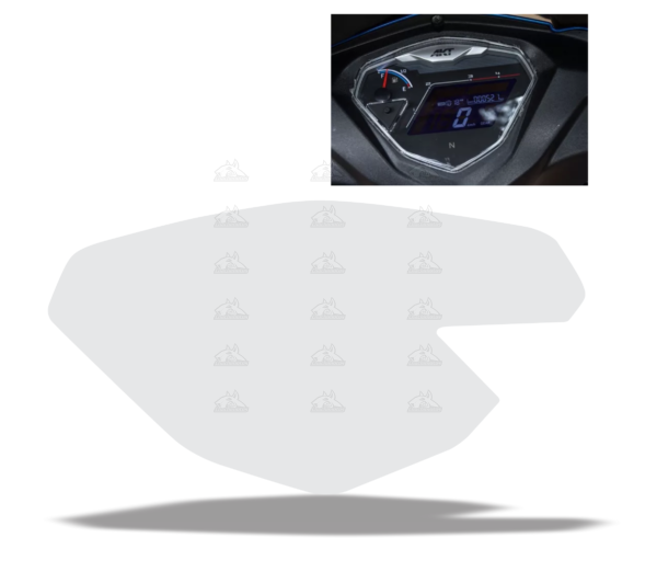 9.Protector Tacómetro PPF akt flex.